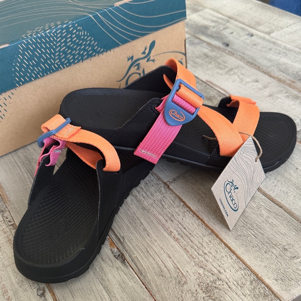 Chaco Orange and Pink Women's Sandals
